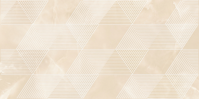 Плитка Opale 630x315 Beige Geometria декор AZORI