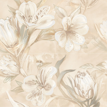 Плитка Opale 630x630 Beige панно из 2 частей AZORI