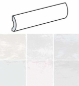 Бордюр настенный Equipe La Riviera Pencil Bullnose Melange 20*3