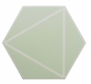 DNA FANCY Lines Mint 20x23 см керамогранит