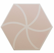 DNA FANCY Waves Pink 20x23 см керамогранит