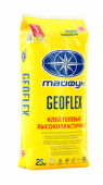 ТАЙФУН Клей гелевый высокоэластичный GEOFLEX серый, 25 кг