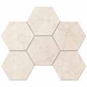 Мозаика MA02 Hexagon 25x28,5 непол.(10 мм) AMETIS Marmulla MA 02